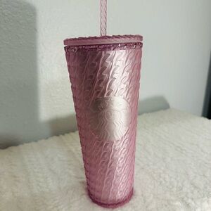 Starbucks Rose Textured Tumbler
